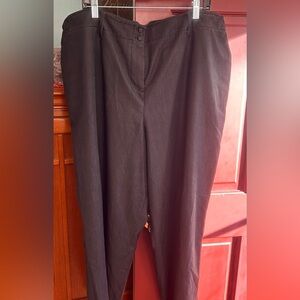 CATO Woman gray wide-leg pants Sz 24W